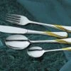 Besteck-Set "Flame", 72-teilig, Für 12 Personen 1 Besteck-Set "Flame", 72-teilig, Für 12 Personen -Heim Schmücken Geschäft besteck set flame 72 teilig fuer 12 personen farbe edelstahlgold
