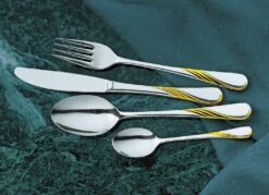 Besteck-Set "Flame", 72-teilig, Für 12 Personen