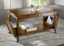 Couchtisch Mit 2 Fächern Für Zeitungen