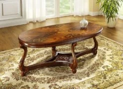 Couchtisch Mit Intarsien