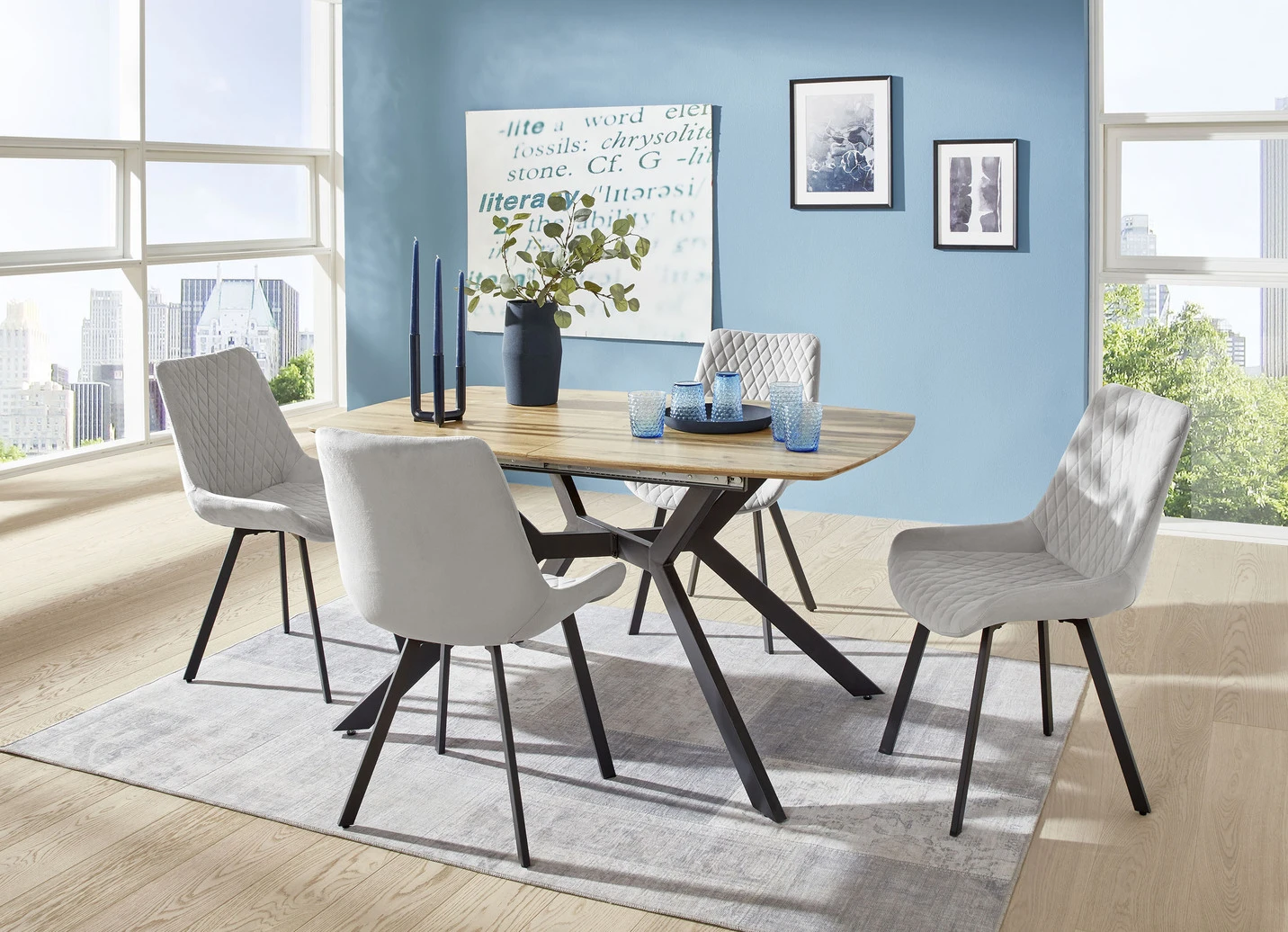 Designer Essgruppe, 5-teilig 3 Designer Essgruppe, 5-teilig