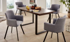 Essgruppe, 5-teilig, Mit Geschmiedeten Metallfüßen