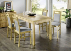 Esszimmermöbel Aus Buchenholz -Heim Schmücken Geschäft esszimmermoebel aus buchenholz farbe eiche grau