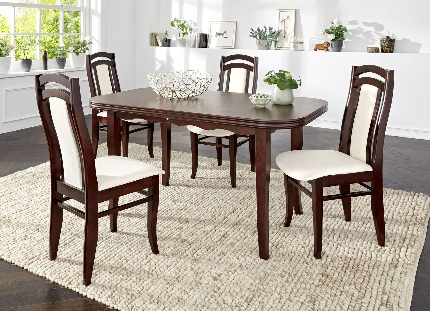 Esszimmermöbel, Teilweise Aus Massiver Buche 3 Esszimmermöbel, Teilweise Aus Massiver Buche