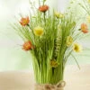 Frühlingsstrauß In Natürlichen Farben -Heim Schmücken Geschäft fruehlingsstrauss in natuerlichen farben farbe gruen orange gelb