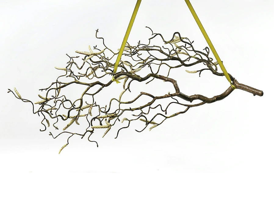 Haselnusszweig Aus Hochwertigem Kunstmaterial 3 Haselnusszweig Aus Hochwertigem Kunstmaterial