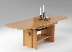 Höhenverstell- Und Ausziehbarer Couchtisch -Heim Schmücken Geschäft hoehenverstell und ausziehbarer couchtisch farbe buche 1