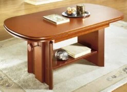 Höhenverstell- Und Ausziehbarer Couchtisch