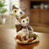 Katzenpaar Aus Der Rosina-Wachtmeister-Kollektion -Heim Schmücken Geschäft katzenpaar aus der rosina wachtmeister kollektion farbe bunt