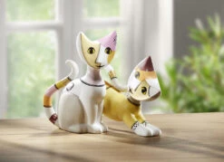 Katzenpaar Von Der Künstlerin Rosina Wachtmeister