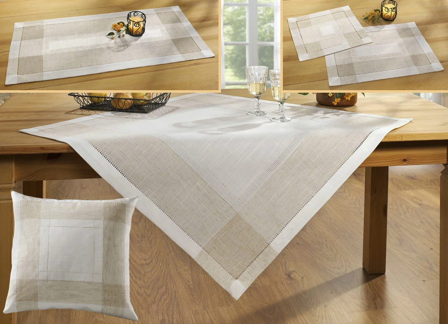 Klassische Tisch- Und Raumdekoration Mit Leinen 3 Klassische Tisch- Und Raumdekoration Mit Leinen