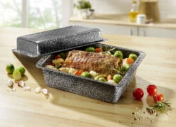 Kombi-Ofenformen-Set In Granit-Optik Mit Antihaftbeschichtung