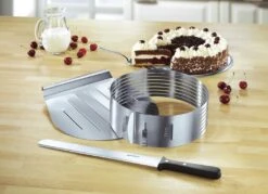 Kuchenschneidhilfe-Set, 3-teilig