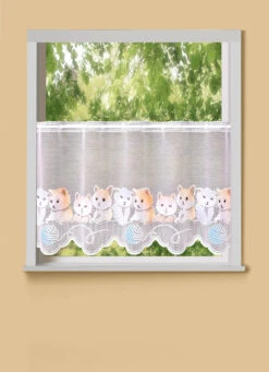 Kurzstore Mit Katzen-Motiv