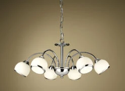 LED-Leuchten Mit Gestell Aus Lackiertem Eisen