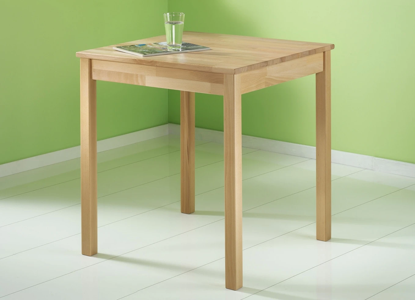 Massiver Esstisch Aus Lackierter Kernbuche 3 Massiver Esstisch Aus Lackierter Kernbuche