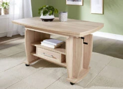 Moderner Couchtisch Auf Rollen -Heim Schmücken Geschäft moderner couchtisch auf rollen farbe eiche sonoma 1