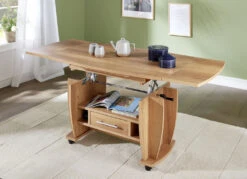 Moderner Couchtisch Auf Rollen -Heim Schmücken Geschäft moderner couchtisch auf rollen farbe wildeiche 1