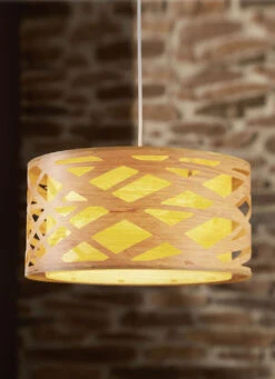 Pendelleuchte Mit Natürlichem Flair