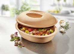 "Römertopf" Dampfgar-Bräter