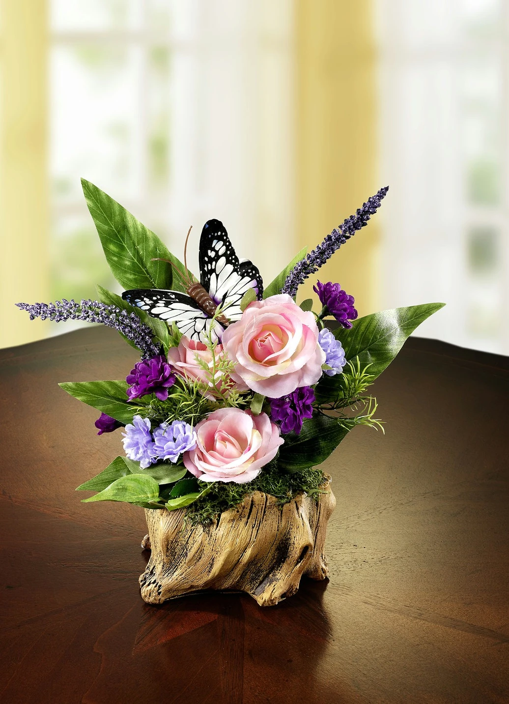 Rosen Auf Baumstamm 3 Rosen Auf Baumstamm