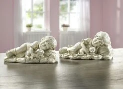 Schlafende Kinder Aus Polyresin, Verschiedene Ausführungen