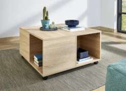 Schöner Couchtisch Auf Rollen