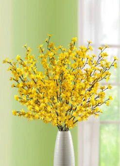Täuschend Echt Aussehende Forsythienzweige, 5er-Set