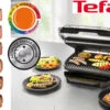 Tefal Tischgrill Aus Gebürstetem Edelstahl