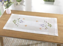 Tisch- Und Raumdekoration Mit Floralem Dessin 7 Tisch- Und Raumdekoration Mit Floralem Dessin -Heim Schmücken Geschäft tisch und raumdekoration mit floralem dessin farbe sekt bunt groesse 102