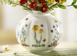 Villeroy & Boch Vase Aus Porzellan