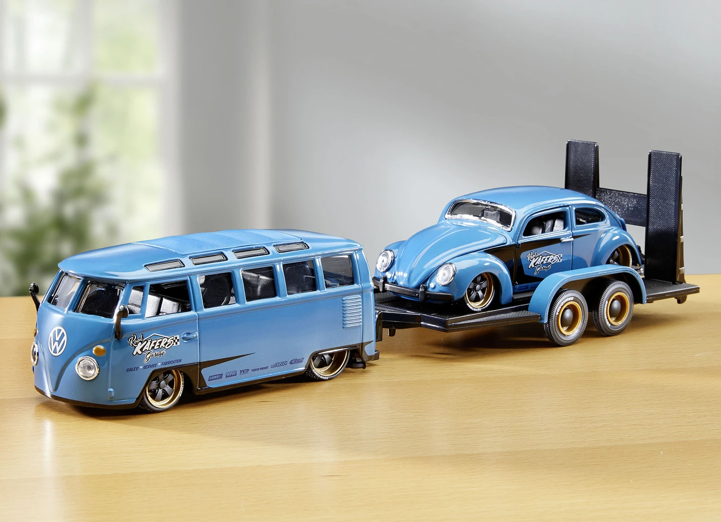 VW Van + Beetle Von Maisto 3 VW Van + Beetle Von Maisto