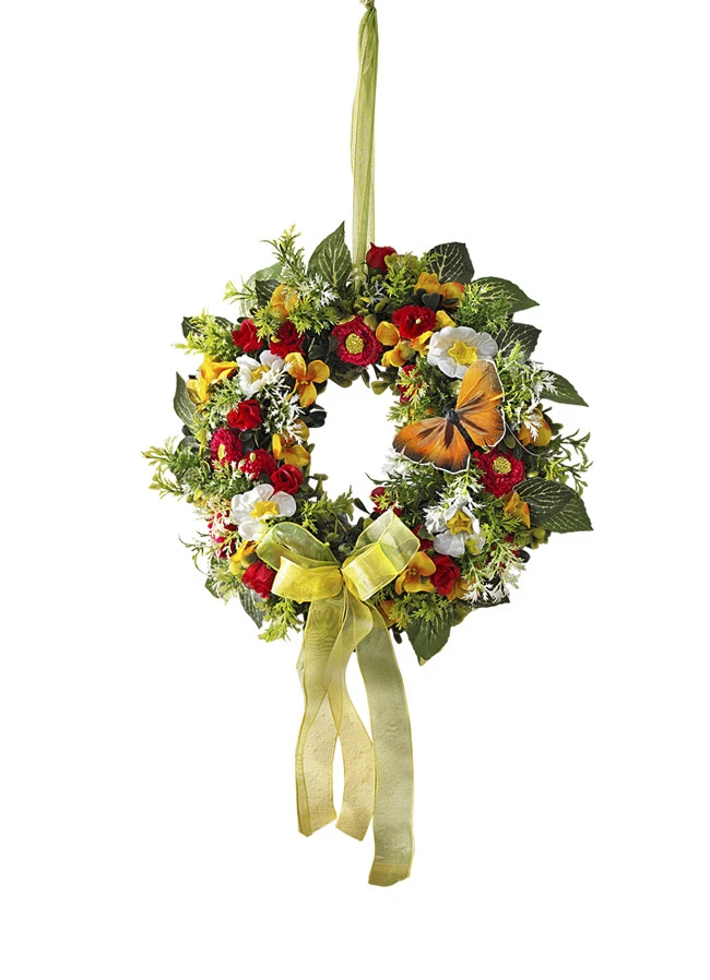 Wand- Oder Türschmuck Mit Frühlingsblumen 4 Wand- Oder Türschmuck Mit Frühlingsblumen – Bild 2