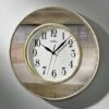 Wanduhr Mit Funkwerk Aus Dem Hause AMS 1 Wanduhr Mit Funkwerk Aus Dem Hause AMS -Heim Schmücken Geschäft wanduhr mit funkwerk aus dem hause ams farbe creme braun